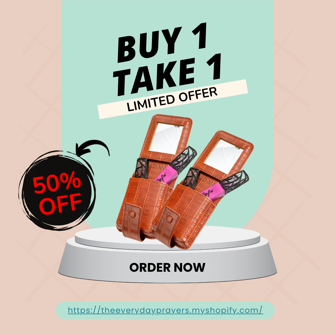 Buy One Get One (Lipstick Holders and Pray Without Ceasing Necklaces)